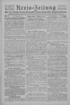 Kreis-Zeitung für d. Kreis Nowy-Tomysl: zugl. Nowy-Tomysler Hopfenzeitung 1929.12.02 Jg.54 Nr142