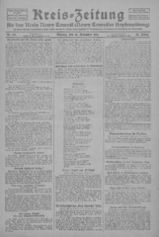 Kreis-Zeitung für d. Kreis Nowy-Tomysl: zugl. Nowy-Tomysler Hopfenzeitung 1929.12.30 Jg.54 Nr153