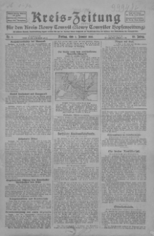 Kreis-Zeitung für d. Kreis Nowy-Tomysl: zugl. Nowy-Tomysler Hopfenzeitung 1930.01.03 Jg.55 Nr1