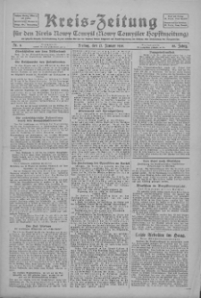 Kreis-Zeitung für d. Kreis Nowy-Tomysl: zugl. Nowy-Tomysler Hopfenzeitung 1930.01.17 Jg.55 Nr6