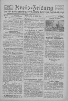 Kreis-Zeitung für d. Kreis Nowy-Tomysl: zugl. Nowy-Tomysler Hopfenzeitung 1930.01.27 Jg.55 Nr10