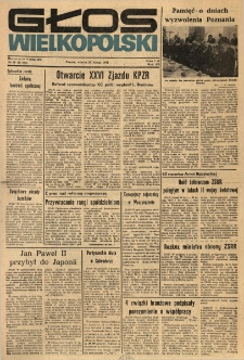 Głos Wielkopolski. 1981.02.24 R.37 nr38 Wyd.AB