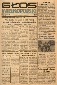 Głos Wielkopolski. 1981.11.30 R.37 nr235 Wyd.AB