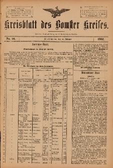Kreisblatt des Bomster Kreises 1902.02.04 No.10