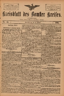 Kreisblatt des Bomster Kreises 1902.02.18 No.14