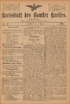 Kreisblatt des Bomster Kreises 1902.02.25 No.16