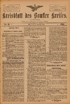 Kreisblatt des Bomster Kreises 1902.03.18 No.22