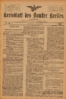 Kreisblatt des Bomster Kreises 1902.03.21 No.23