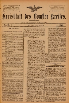 Kreisblatt des Bomster Kreises 1902.03.27 No.25