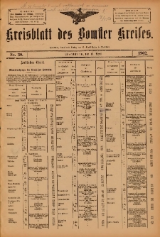 Kreisblatt des Bomster Kreises 1902.04.18 No.30