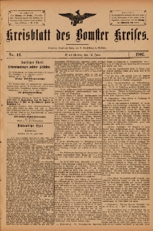 Kreisblatt des Bomster Kreises 1902.06.10 No.44