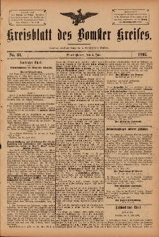 Kreisblatt des Bomster Kreises 1902.07.04 No.51