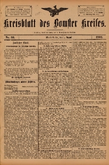 Kreisblatt des Bomster Kreises 1902.08.01 No.59