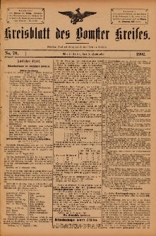Kreisblatt des Bomster Kreises 1902.09.09 No.70