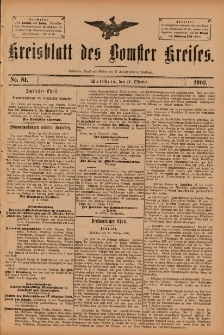 Kreisblatt des Bomster Kreises 1902.10.17 No.81