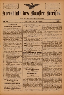 Kreisblatt des Bomster Kreises 1902.11.11 No.88