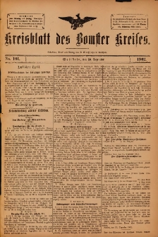 Kreisblatt des Bomster Kreises 1902.12.30 No.101
