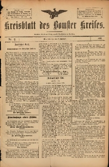 Kreisblatt des Bomster Kreises 1904.01.08 No.2