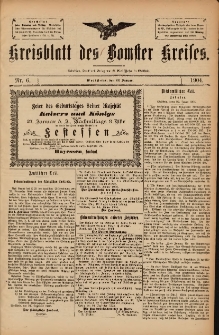 Kreisblatt des Bomster Kreises 1904.01.22 No.6