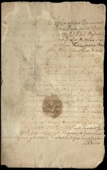 Akta prawno-majątkowe Jana chorążego wieluńskiego, potem kan. krakowskiego i jego żony Anny ze Sczawińskich Męcińskich (1679-1710)