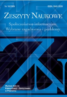 Zeszyty Naukowe 2009 Nr 16