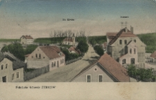 Polnische Schweiz Zerkow. Ev. Kirche. Postamt.