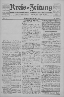 Kreis-Zeitung für d. Kreis Nowy-Tomysl: zugl. Nowy-Tomysler Hopfenzeitung 1931.02.10 Jg.56 Nr17