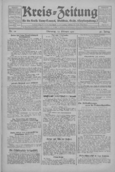 Kreis-Zeitung für d. Kreis Nowy-Tomysl: zugl. Nowy-Tomysler Hopfenzeitung 1931.02.17 Jg.56 Nr20