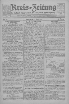 Kreis-Zeitung für d. Kreis Nowy-Tomysl: zugl. Nowy-Tomysler Hopfenzeitung 1931.04.11 Jg.56 Nr43