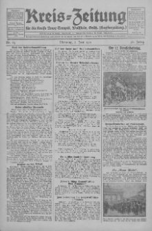 Kreis-Zeitung für d. Kreis Nowy-Tomysl: zugl. Nowy-Tomysler Hopfenzeitung 1931.06.02 Jg.56 Nr65