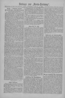 Beilage zur der Kreis-Zeitung für d. Kreis Nowy-Tomysl 1931.07.11 Jg.56 Nr82