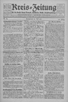 Kreis-Zeitung für d. Kreis Nowy-Tomysl: zugl. Nowy-Tomysler Hopfenzeitung 1931.07.18 Jg.56 Nr85