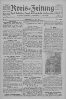 Kreis-Zeitung für d. Kreis Nowy-Tomysl: zugl. Nowy-Tomysler Hopfenzeitung 1931.07.23 Jg.56 Nr87