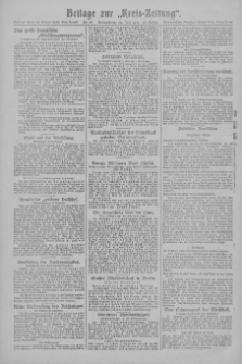 Beilage zur der Kreis-Zeitung für d. Kreis Nowy-Tomysl 1931.07.25 Jg.56 Nr88