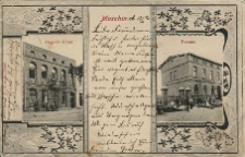 Moschin. Degen's Hotel. Postamt.