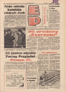 Express Poznański 1977.01.10 Nr6 zawiera Express Sportowy (nr 187)