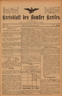 Kreisblatt des Bomster Kreises 1905.02.14 Nr13