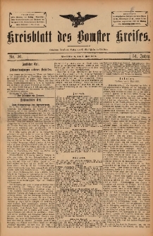 Kreisblatt des Bomster Kreises 1905.05.05 Nr36