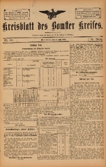 Kreisblatt des Bomster Kreises 1905.07.14 Nr56