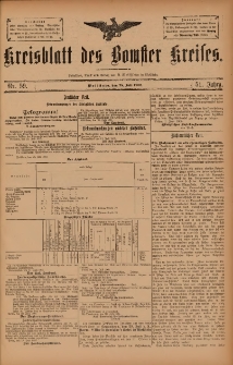 Kreisblatt des Bomster Kreises 1905.07.25 Nr59