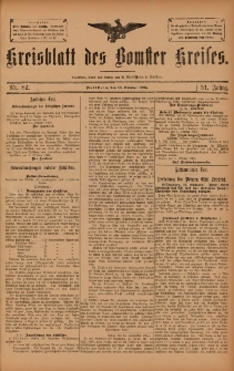 Kreisblatt des Bomster Kreises 1905.10.13 Nr82