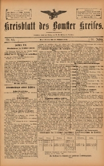 Kreisblatt des Bomster Kreises 1905.10.17 Nr83