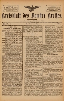 Kreisblatt des Bomster Kreises 1904.03.01 No.17
