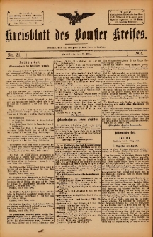 Kreisblatt des Bomster Kreises 1904.03.15 No.21