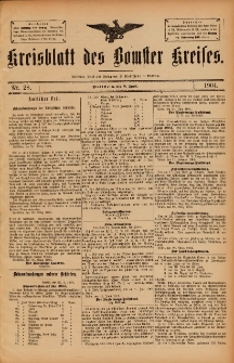 Kreisblatt des Bomster Kreises 1904.04.08 No.28