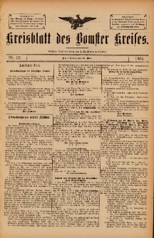 Kreisblatt des Bomster Kreises 1904.05.10 No.37