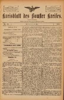 Kreisblatt des Bomster Kreises 1904.05.17 No.39