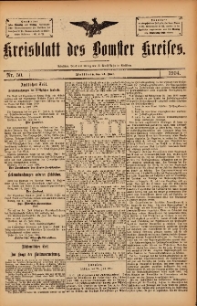 Kreisblatt des Bomster Kreises 1904.06.24 No.50