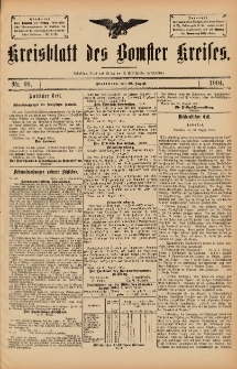 Kreisblatt des Bomster Kreises 1904.08.30 No.69
