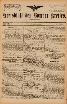 Kreisblatt des Bomster Kreises 1904.10.18 No.83